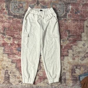 Express Women’s Cargo Jogger Sweatpants, Size S